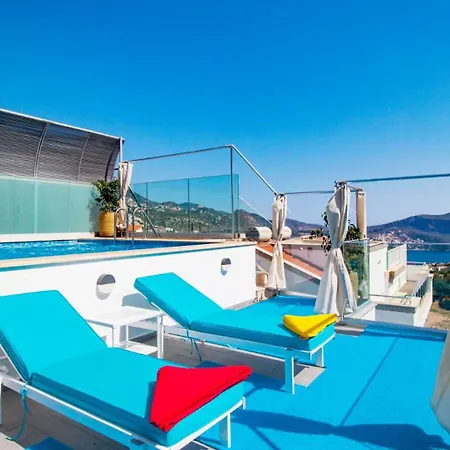 Luxury With Private Heated Pool - Wave Maker Kalkan